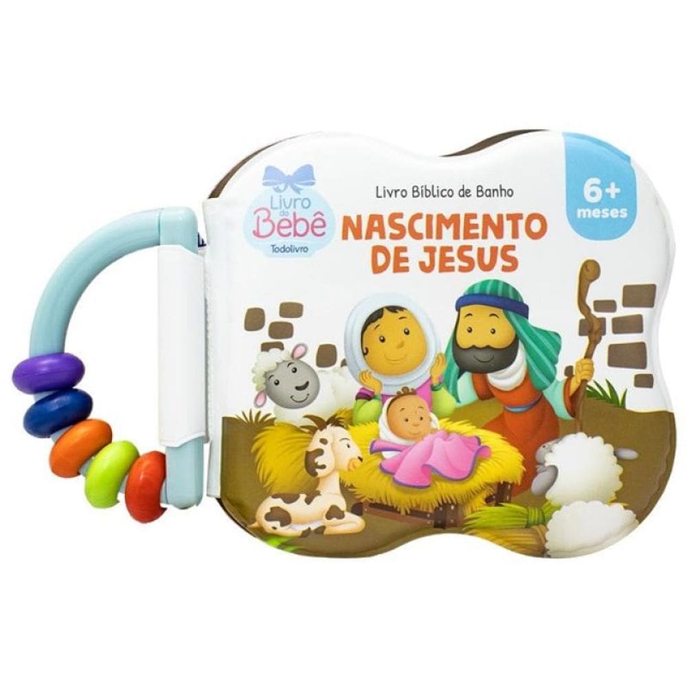 Livro Bíblico De Banho: Nascimento De Jesus