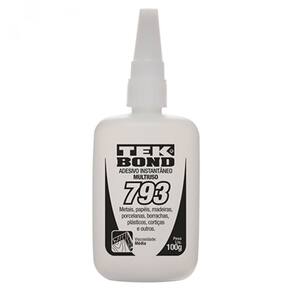 Colas Adesiva Instantânea Tek Bond 793 100g