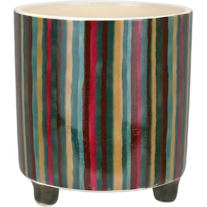 CACHEPÔ VASO DECORATIVO HOME&CO CERÂMICA 15x14x14cm COLOR
