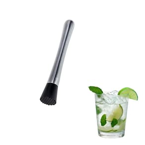 Socador de Frutas Caipirinha Drinks Macerador Aço Inox