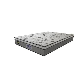 Colchão Casal Espuma D33 Pillow Euro One Face Gazin Misto Stone 138x188x21cm Cinza/Branco