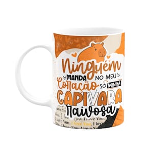 Caneca Namorados - Ninguém manda no meu coração!