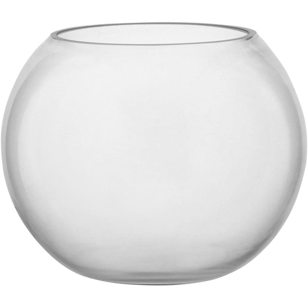 Bubble Vaso 16x20x20cm Vidro Transp