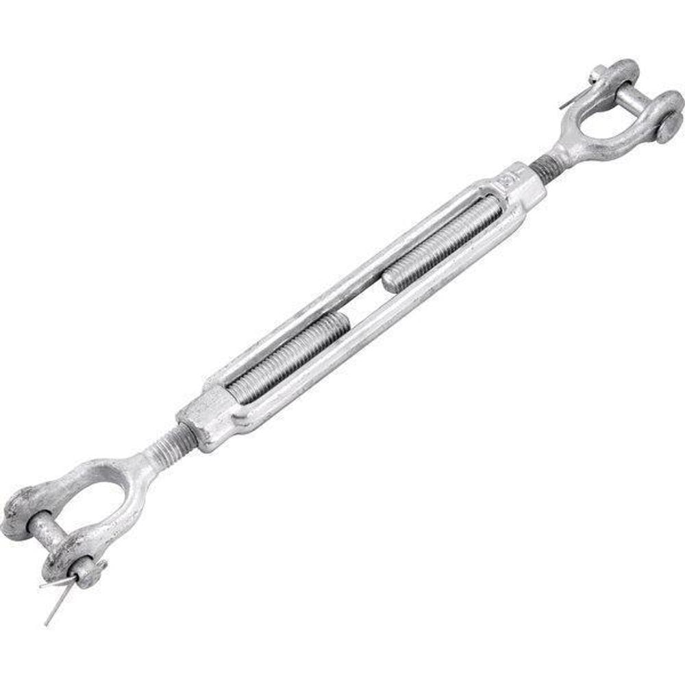 Esticador Para Cabo De Aço 1/2 Manilha X Manilha Galvanizad