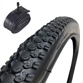 Pneu Bike Bicicleta Mtb Shiver Rocky Aro 26 x 1.95 Tipo Scorpion + camara de ar 26 Shiver