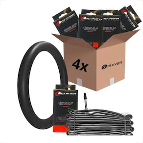 4 Unidades Kit Camara De Ar Para Bicicleta Bike Aro 29 X 2.10 2.25 Mm Bico Fino Valvula Presta