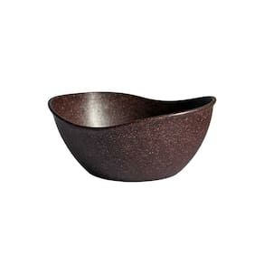 Tigela Funda Saladeira Pipoca Balde Gelo Marrom ECO 3,9L