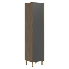 Paneleiro 1 Porta 221X50cm MDF Kali 12229 Carvalho Toq Chumb0 Nicioli