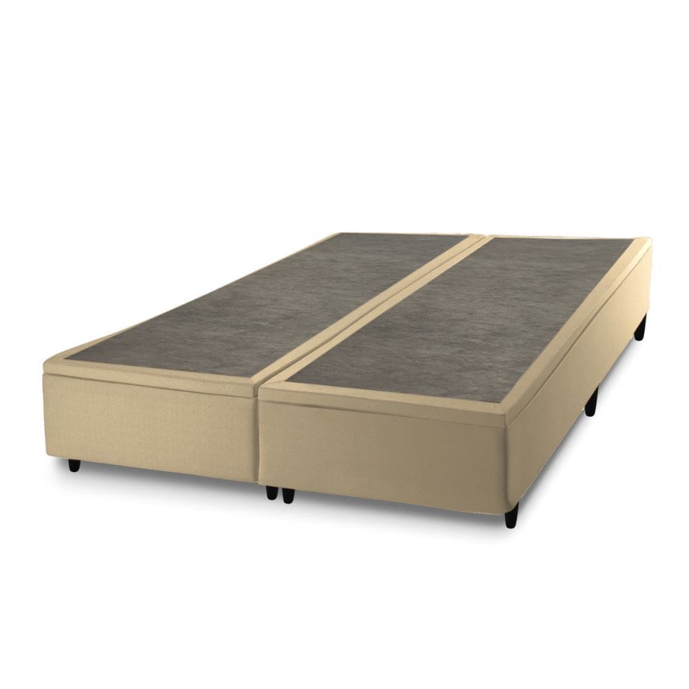 Base Box Baú Queen Size Prince Sued 0,79X1,97X0,41