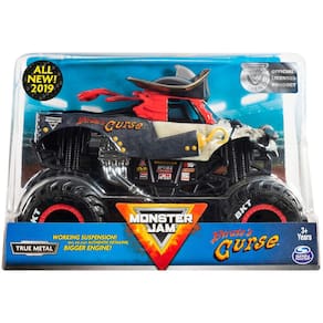 Veículo de colecionador fundido sob pressão Monster Jam Pirate`s Curse 1:24