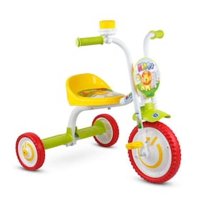 Triciclo Infantil Leve You Kids 3 com Buzina Adesivos +18 Meses Limitador de Giro Nathor