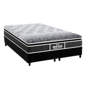 Cama Box Queen: Colchão Ortopédico Probel D28/Ep Guarda Costas Prómiddle Plus + Base Black(158X198)