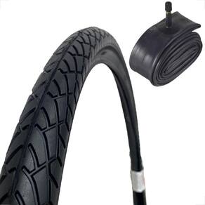 Pneu Bicicleta Shiver Tipo Praieiro Rider Aro 26 X 1.95 Balão + Camara de ar aro 26 shiver