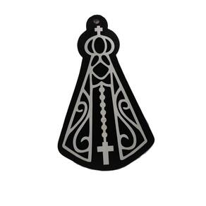 Adorno de Porta ou Parede de Nossa Senhora Aparecida 20cm