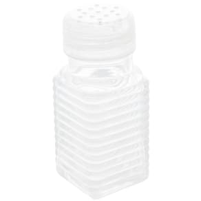 24 Saleiros de Vidro 80ml Restaurante Tampa Plástica Dosadora Porta Temperos Pimenteiro