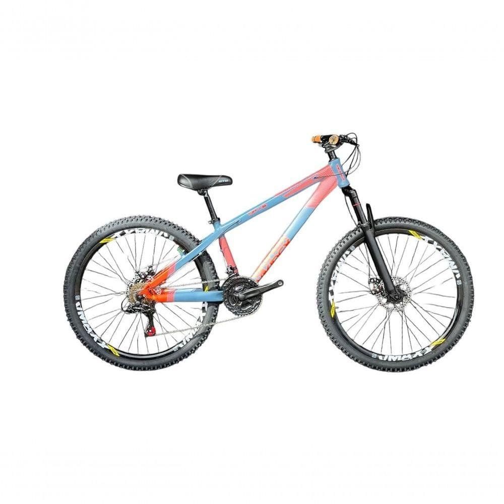 Bicicleta Aro 26 Viking X-35 Azul Petróleo Câmbios Shimano Pneu 26x2.30