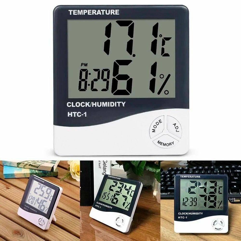 Higrômetro Digital Sensor Controle Inteligente Temperatura