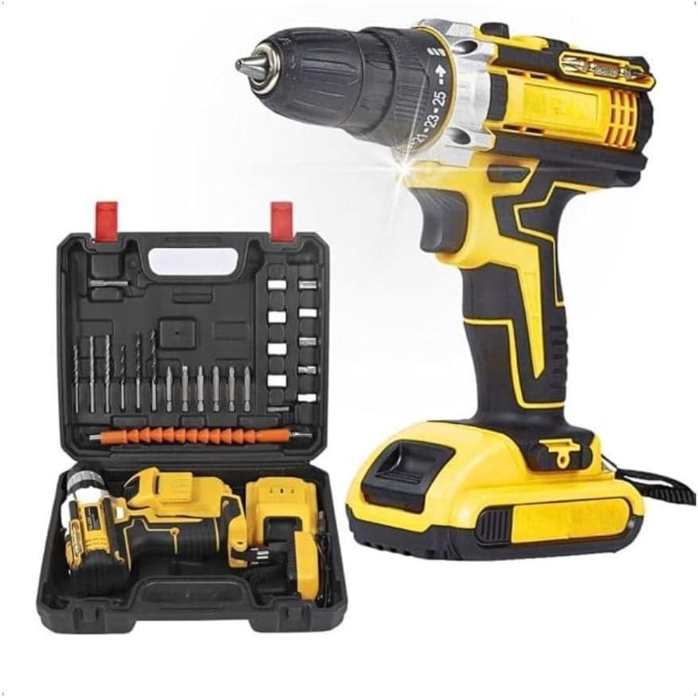 Parafusadeira Furadeira A Bateria 18V