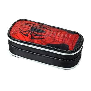 Estojo Escolar Infantil 2 Compartimentos Spider Hero Aranha