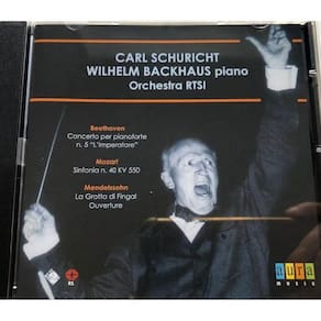 Schuricht Backhaus - Beethoven,Mozart,Mendelssohn - Cd