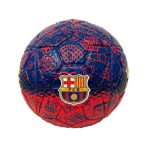 Mini Bola De Futebol Barça Kids Nº2 - Futebol E Magia