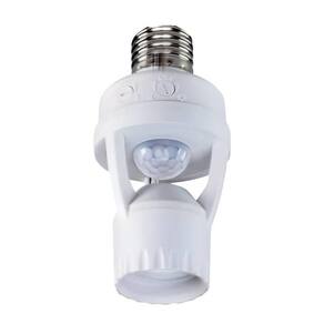 Sensor De Presença Com Fotocélula Para Lâmpada Soquete E27