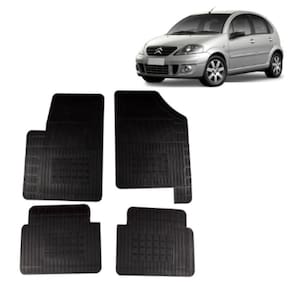 Tapete Borracha Citroen C3 Preto 4 Peças
