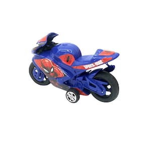 Brinquedo P/Criança Moto Motocicleta À Fricção Homem Aranha