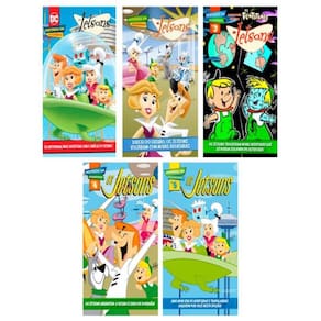 Combo Quadrinhos Os Jetsons Kit Com 5 Quadrinhos