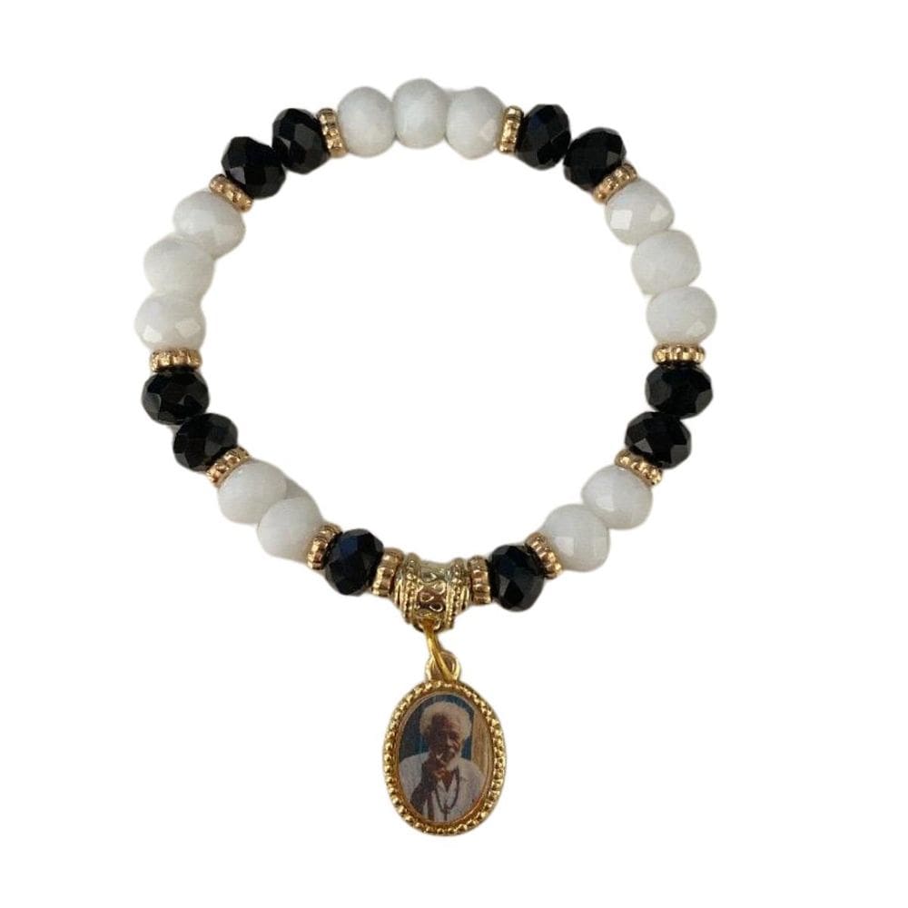 Pulseira Orixá Preto Velho Medalha