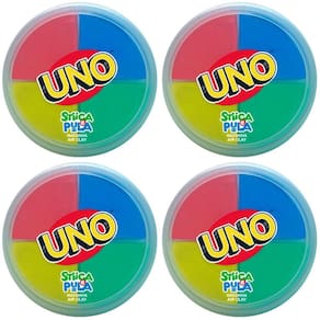 4X Stiica E Pula Massinha Air Clay 20G Uno - Doce Brinquedo