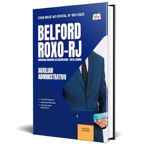 Apostila Prefeitura Belford Roxo Rj 2025 Auxiliar