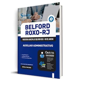 Apostila Prefeitura Belford Roxo Rj 2025 Auxiliar