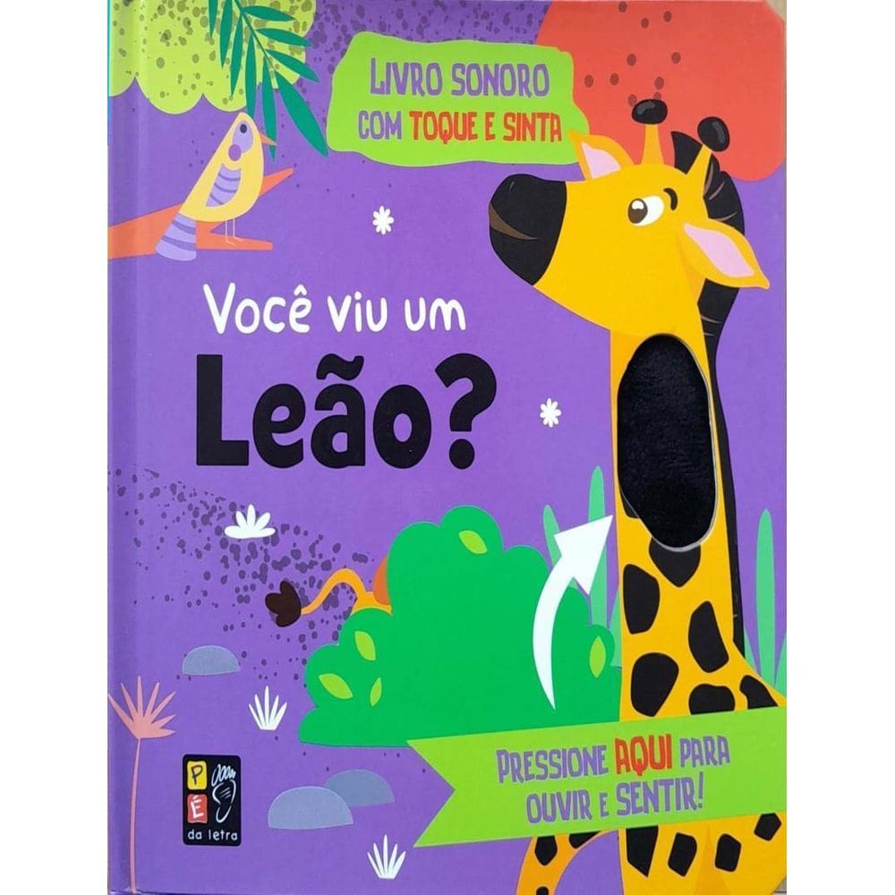 Toque E Sinta Sonoro Voce Viu Um Leao