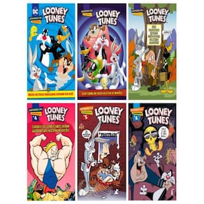 Combo Quadrinhos Looney Tunes 01 Kit Com 6 Quadrinhos