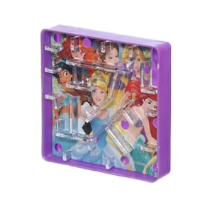 Brinquedo Kids Jogo Labirinto Com Obstáculos Disney Princesa