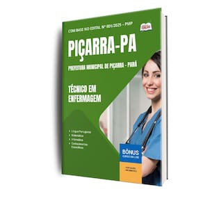 Apostila Concurso Piçarra Pa 2025 - Técnico Em Enfermagem