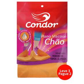 Pano de Chão Condor 60cm x 50cm - Leve 3 Pague 2
