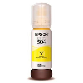 Garrafa de Tinta Refil p/ Impressora T504 Epson