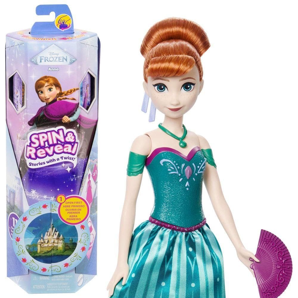 Disney Frozen Spin and Reveal Anna - Mattel
