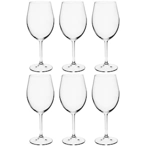 Jogo de 6 Taças para Água em Cristal Ecológico Gastro 580ml - Bohemia
