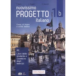 Nuovissimo Progetto Italiano 1B - Libro Dello Studente + Quaderno Degli Esercizi Dvd Video + CD Audio