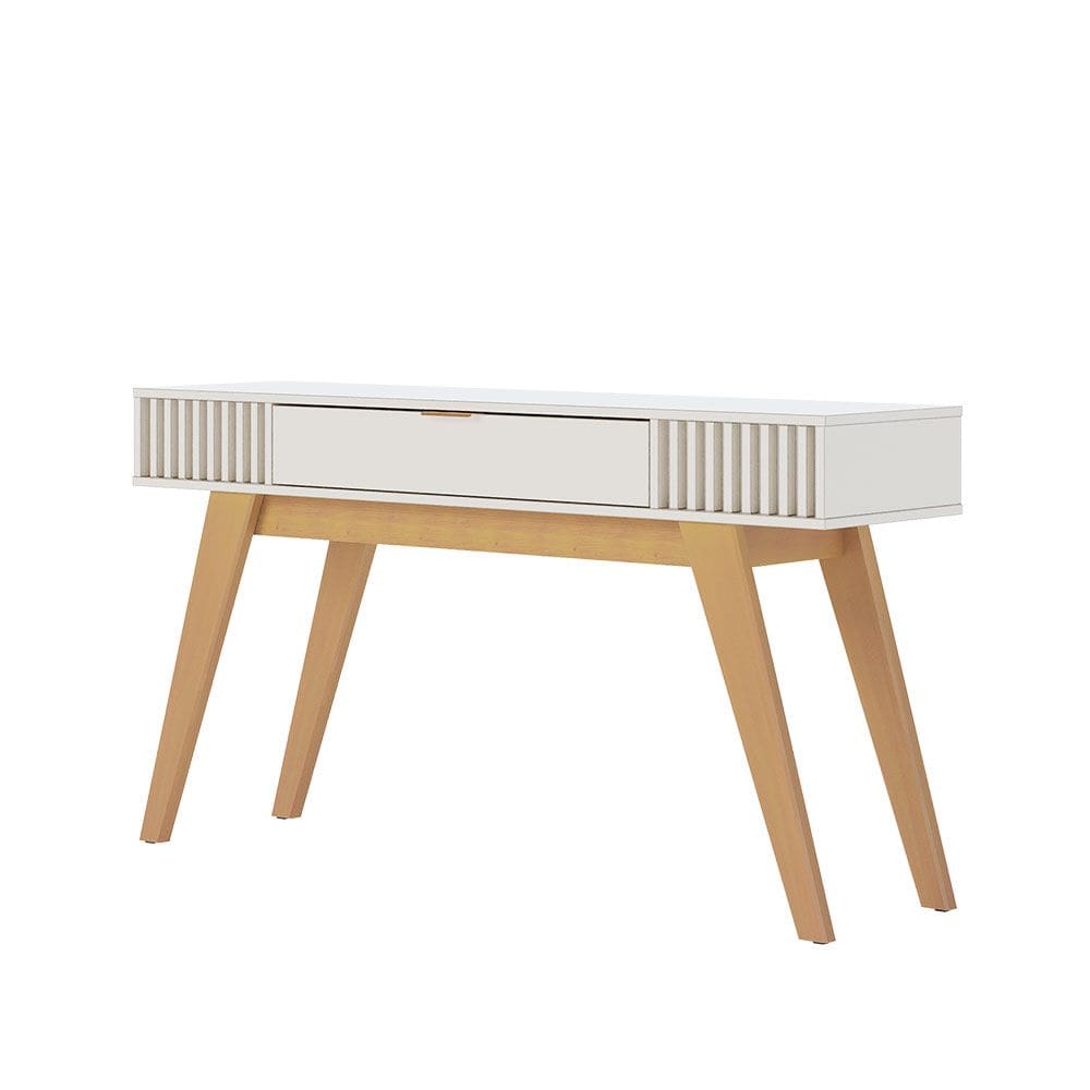 Aparador de Sala Pé em Madeira Maciça 136cm Laisa C04 - D`Rossi