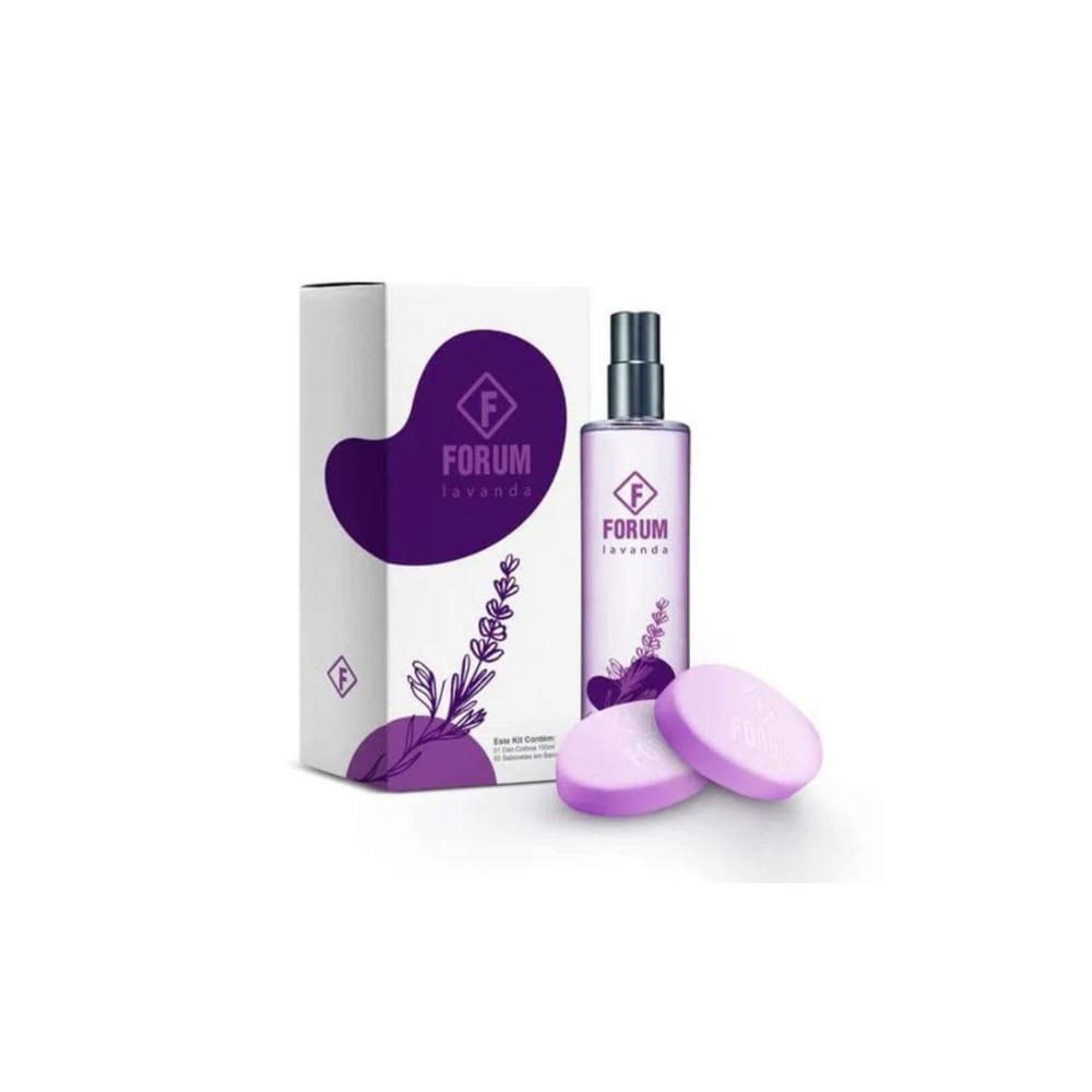 Forum Lavanda Kit 150Ml +  Sab.2X90g