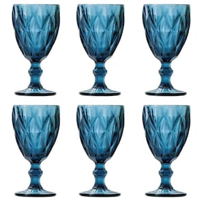 Jogo de Taças Luxx Ellegance 340ml 6 und Vidro Cristal Blue