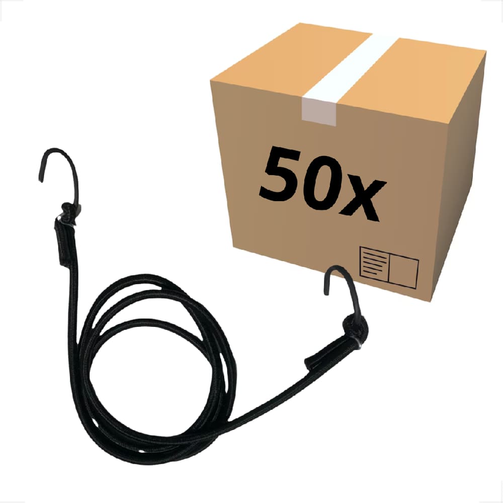 50 Unidades Elástico Bagageiro Extensor Gancho 2 metros Kit Resistente Forte bike Moto Ponta Ferro