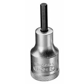 Chave Soquete Hexagonal em Cromo Vanádio 1/2" 7/16 Gedore - 016160
