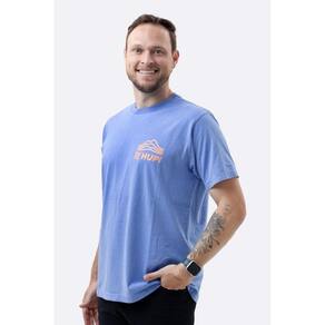 Camiseta HUPI Casual Lilás Mountain