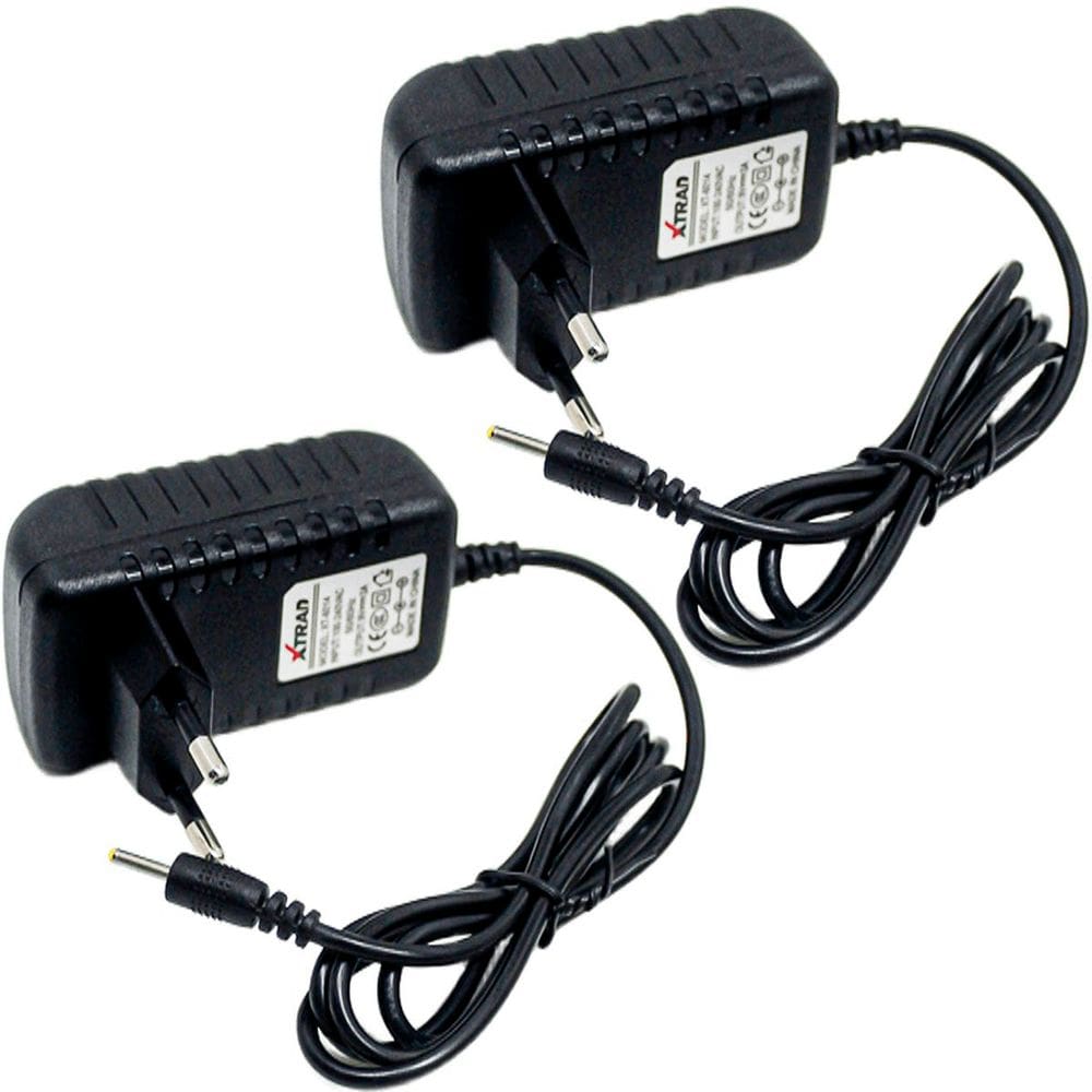Kit 8 Carregador Fonte De Tablet Pino Fino 2,5x0,7mm Bivolt