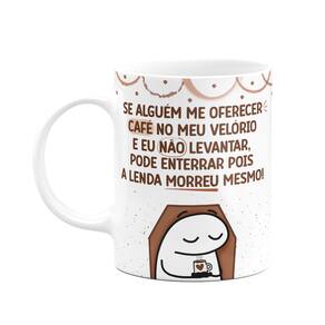 Caneca Flork - Se alguém me oferecer café - 325ml
